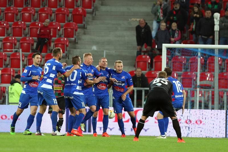 Football. I Liga. GKS Tychy - Podbeskidzie Bielsko-Biala. 15.10.2016