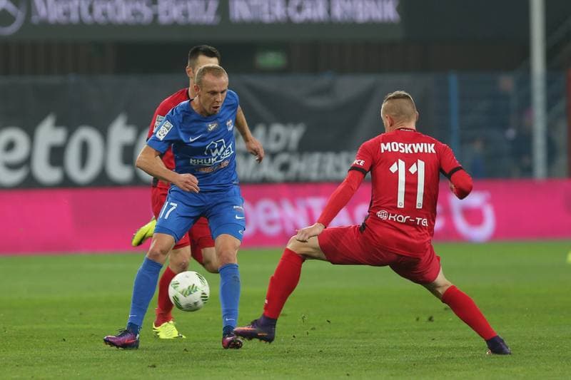 Football. Lotto Ekstraklasa. Piast Gliwice - Bruk-Bet Termalica Nieciecza. 28.10.2016
