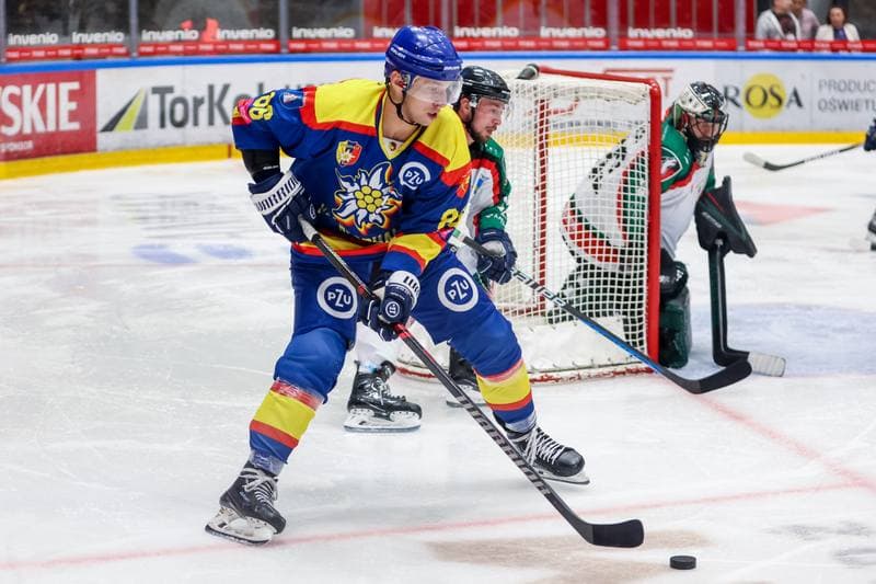 Ice Hockey. Tauron Hokej Liga. GKS Tychy - PZU Podhale Nowy Targ. 08.09.2023