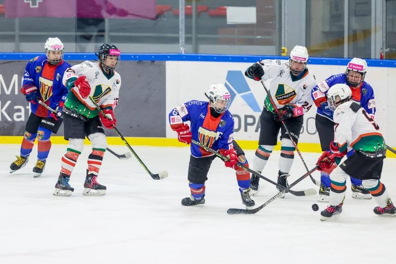 Ice Hockey. Tauron Liga Kobiet. Kojotki Naprzod Janow - SMS Polonia Bytom. 09.09.2023
