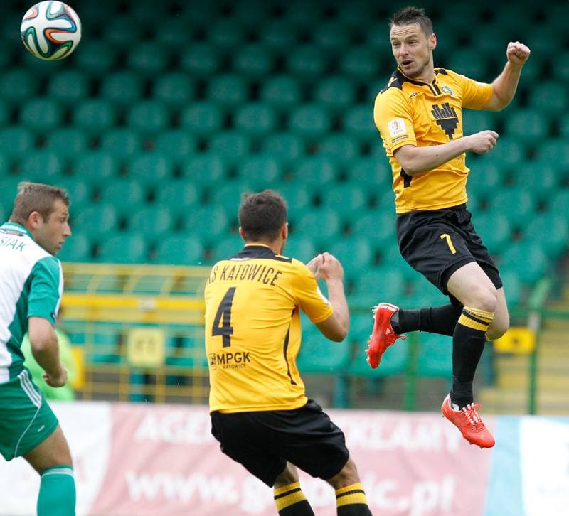 Football. I Liga. GKS Katowice - Olimpia Grudziadz. 10.05.2015