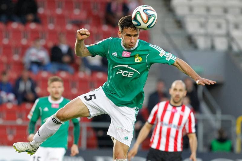 Football. T-Mobile Ekstraklasa. Cracovia Krakow - GKS Belchatow. 10.05.2015