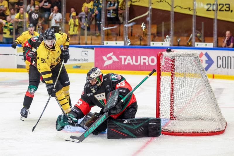 Ice Hockey. Tauron Hokej Liga. GKS Katowice - GKS Tychy. 10.09.2023