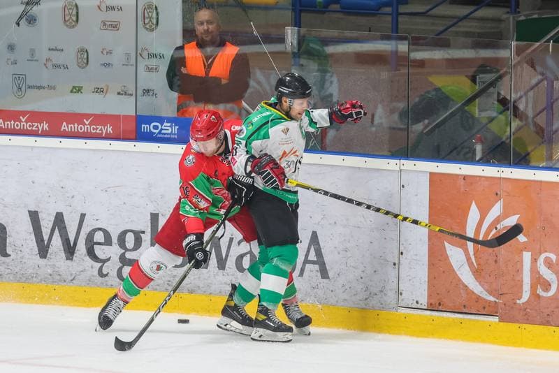 Ice Hockey. Tauron Hokej Liga. JKH GKS Jastrzebie - Zaglebie Sosnowiec. 15.09.2023