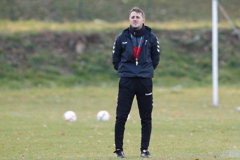 Football. GKS Tychy. Training. 02.11.2016