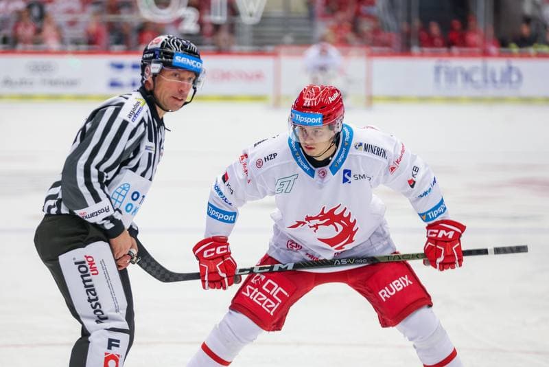 Ice Hockey. Tipsport Extraliga. Ocelari Trinec - Bily Tygri Liberec. 21.09.2023