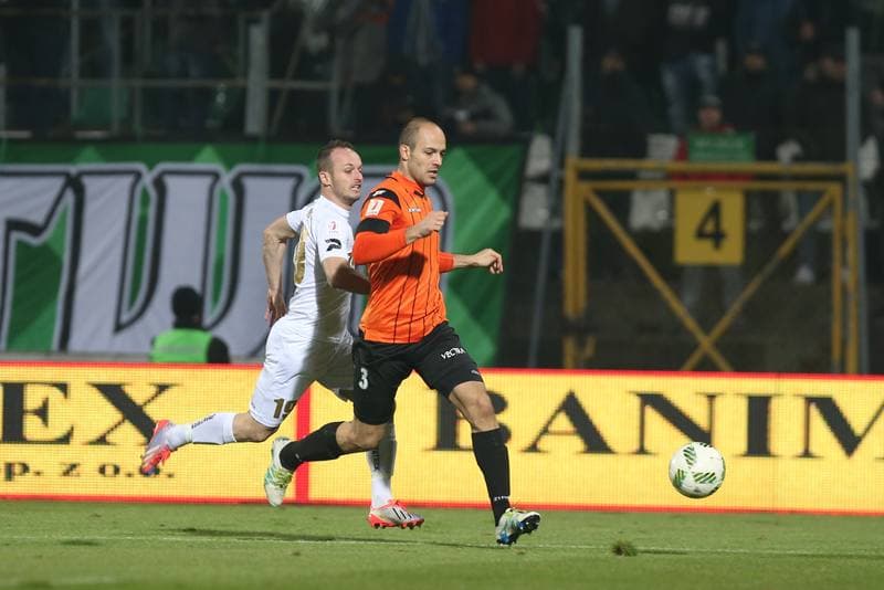 Football. I Liga. Zaglebie Sosnowiec - Chrobry Glogow. 05.11.2016