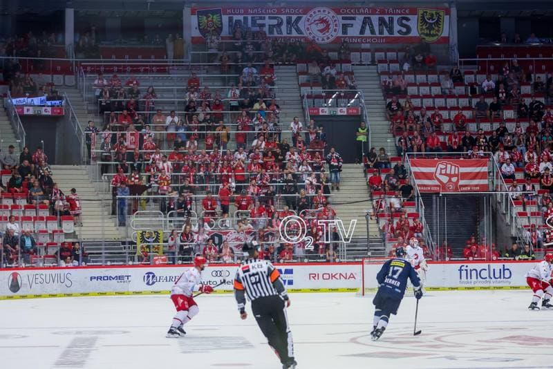 Ice Hockey. Tipsport Extraliga. Ocelari Trinec - Bily Tygri Liberec. 21.09.2023