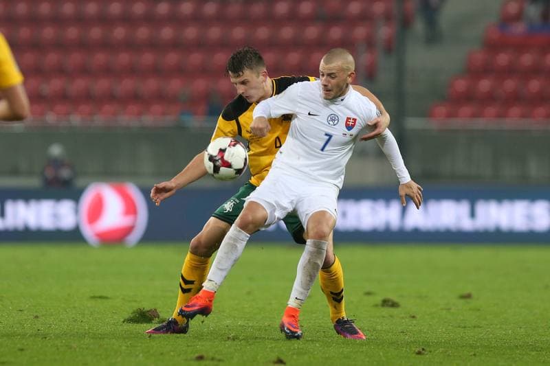 Football. World Cup Qualifiers. Slovakia - Lithuania. 11.11.2016