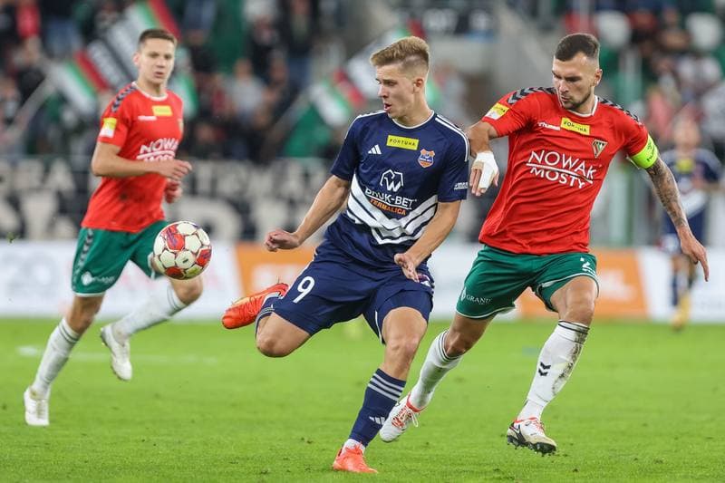 Football. Fortuna I Liga. Zaglebie Sosnowiec - Bruk-Bet Termalica Nieciecza. 24.09.2023
