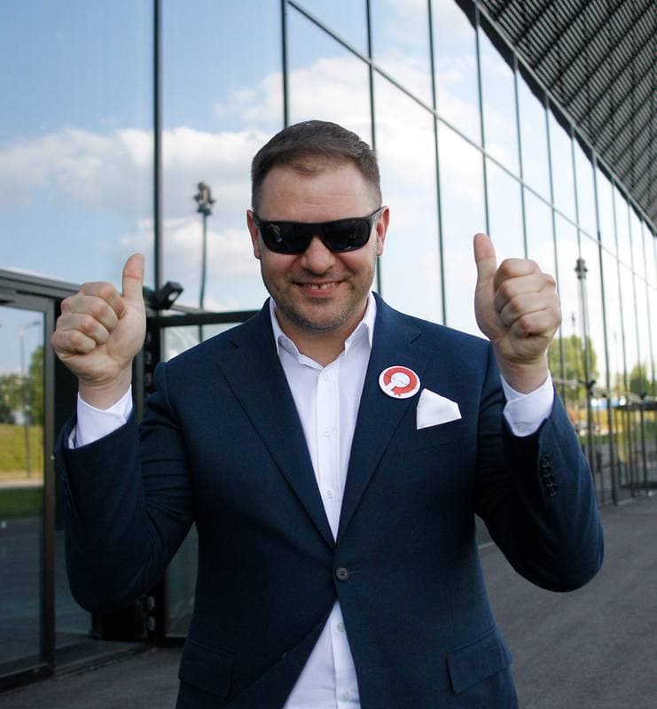 Bronislaw Komorowski. Election Convention. 18.05.2015