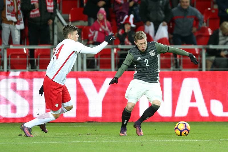 Football. International Friendly. Poland U21 - Germany U21. 15.11.2016
