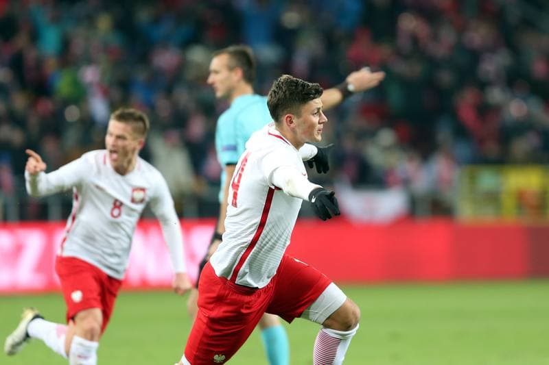 Football. International Friendly. Poland U21 - Germany U21. 15.11.2016