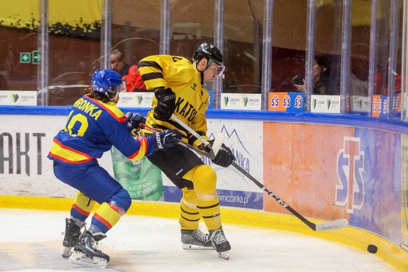 Ice Hockey. Tauron Hokej Liga. GKS Katowice - PZU Podhale Nowy Targ. 06.10.2023