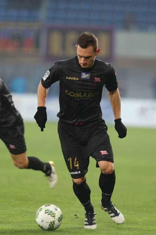 Football. Lotto Ekstraklasa. Piast Gliwice - Cracovia Krakow. 18.11.2016