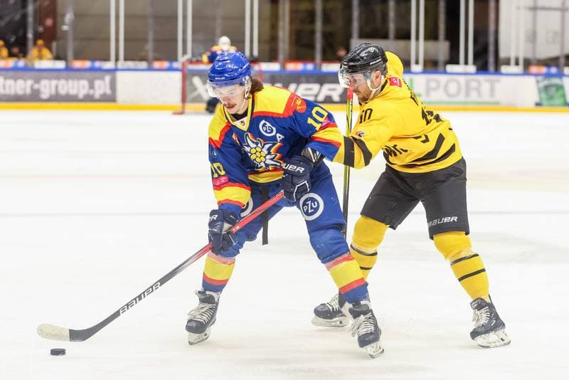 Ice Hockey. Tauron Hokej Liga. GKS Katowice - PZU Podhale Nowy Targ. 06.10.2023