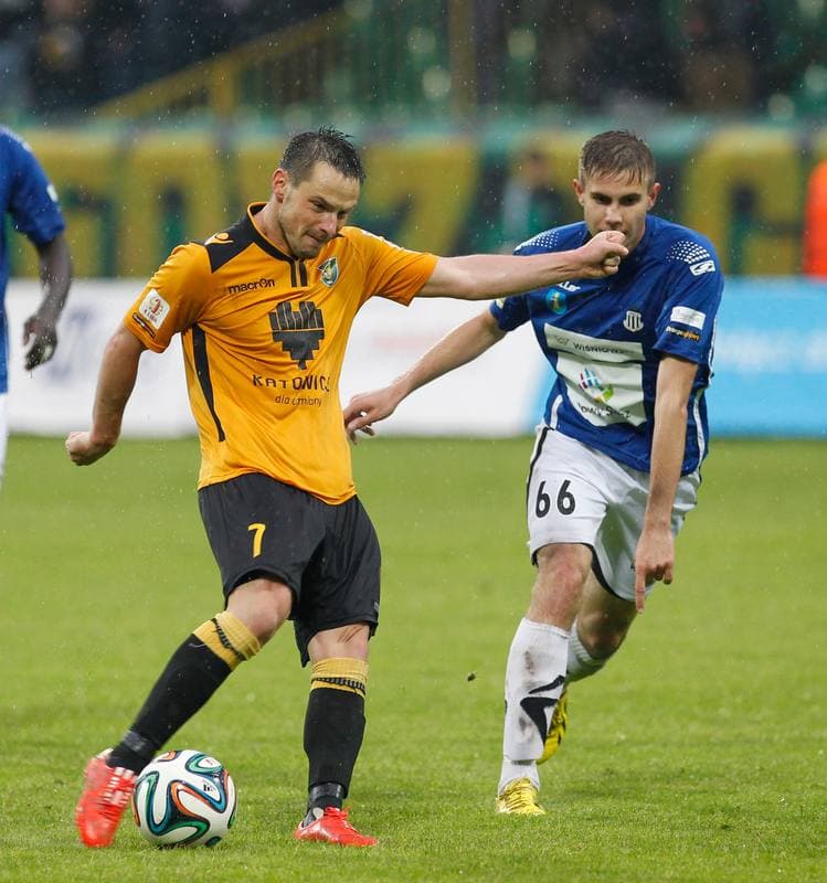 Football. I Liga. GKS Katowice - Sandecja Nowy Sacz. 23.05.2015