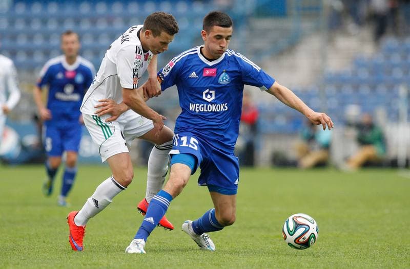 Football. T-Mobile Ekstraklasa. Ruch Chorzow - GKS Belchatow. 21.09.2014