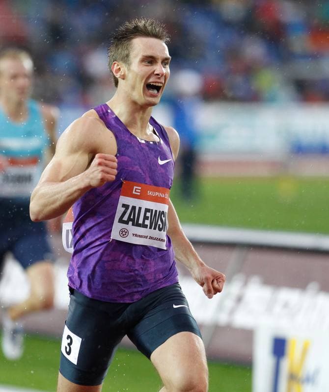 Athletics. IAAF Golden Spike. Angelika Cichocka. 26.05.2015