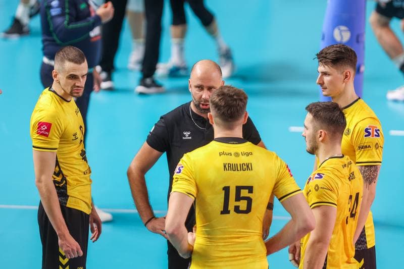 Volleyball. PlusLiga. GKS Katowice - Trefl Gdansk. 22.10.2023