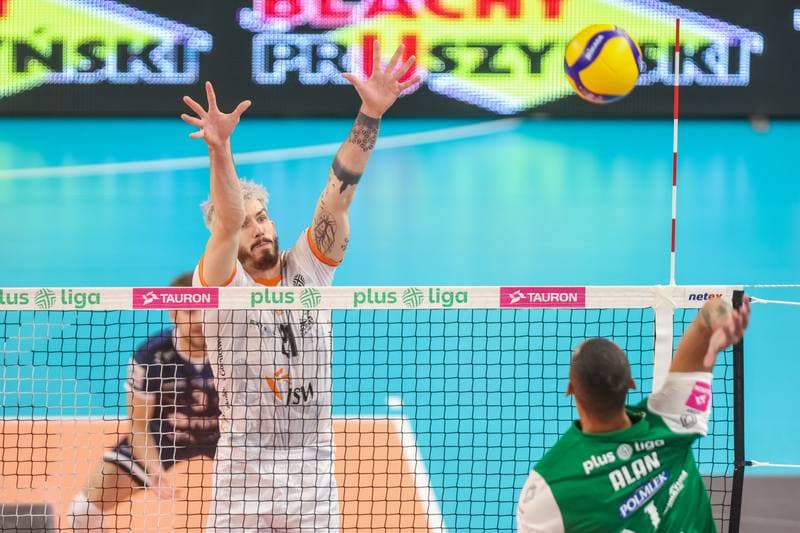 Volleyball. PlusLiga. Jastrzebski Wegiel - Indykpol AZS Olsztyn. 24.10.2023