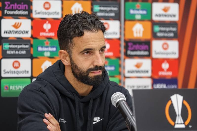 Football. Sporting CP. Press Conference. 25.10.2023