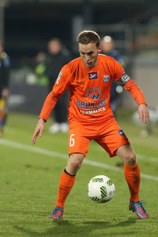 Football. Lotto Ekstraklasa. Bruk-Bet Termalica Nieciecza - Zaglebie Lubin. 02.12.2016