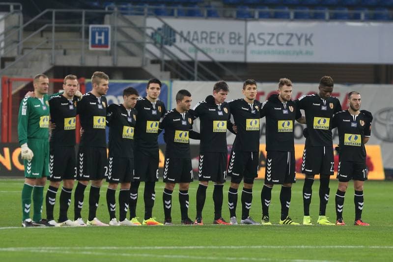 Football. Lotto Ekstraklasa. Piast Gliwice - Korona Kielce. 03.12.2016