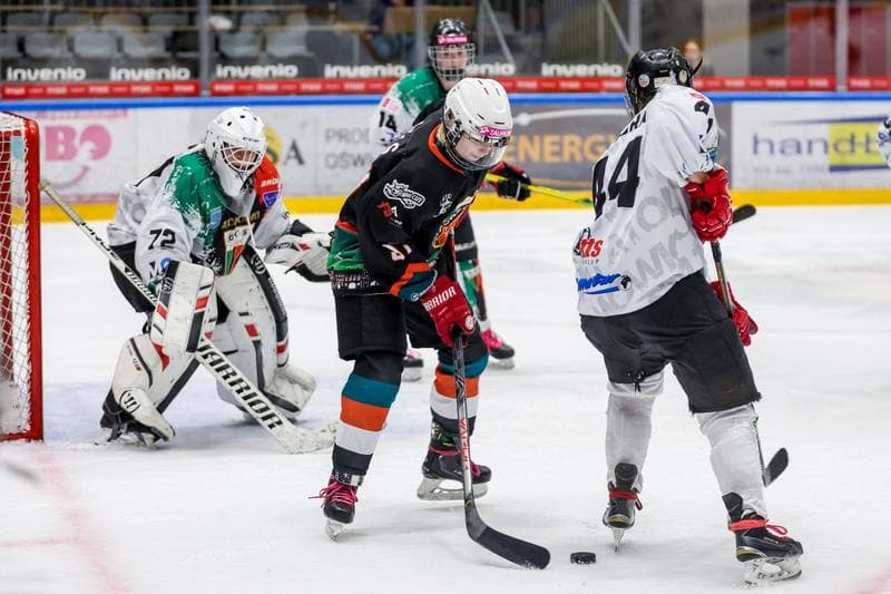 Ice Hockey. Tauron Liga. Atomowki GKS Tychy - Kojotki Naprzod Janow. 29.10.2023