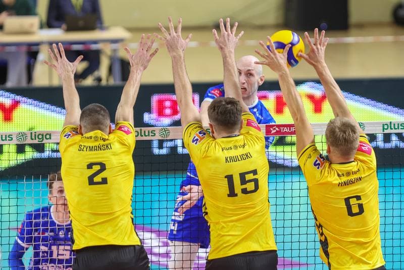 Volleyball. PlusLiga. GKS Katowice - Slepsk Malow Suwalki. 30.10.2023