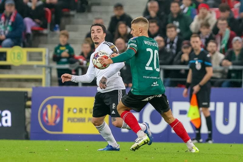 Football. Fortuna Puchar Polski. GKS Tychy - Legia Warsaw. 02.11.2023