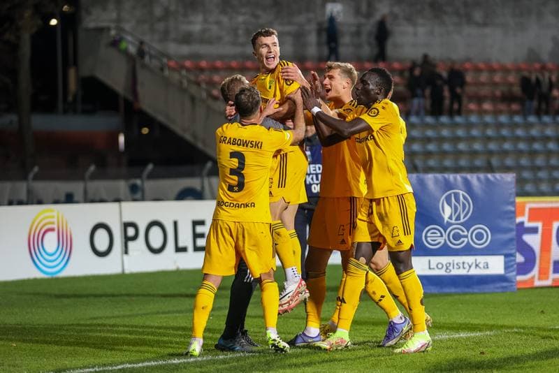 Football. Fortuna I Liga. Odra Opole - Gornik Leczna. 04.11.2023