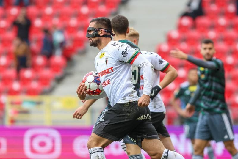 Football. Fortuna I Liga. GKS Tychy - Lechia Gdansk. 05.11.2023