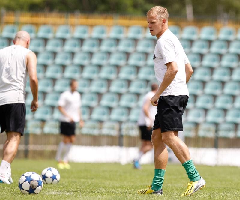 Football. Rozwoj Katowice. Training. 02.07.2015