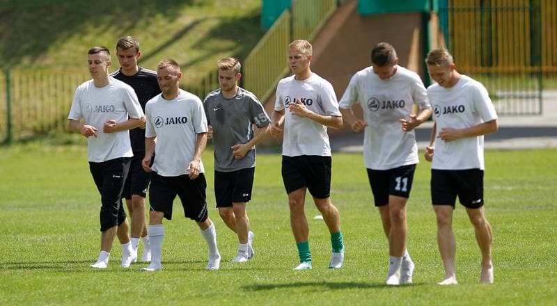 Football. Rozwoj Katowice. Training. 02.07.2015