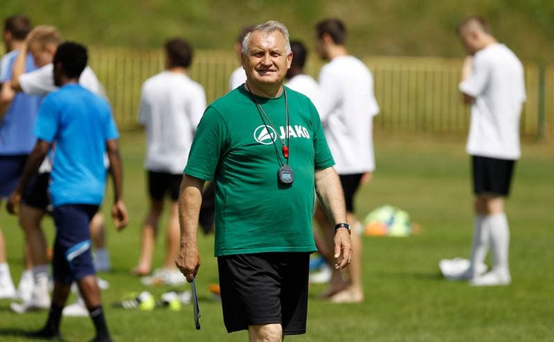 Football. Rozwoj Katowice. Training. 02.07.2015