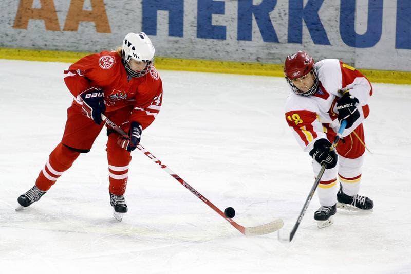 Ice Hockey. Women's U18 Friendly Match. Poland - China. 04.01.2017