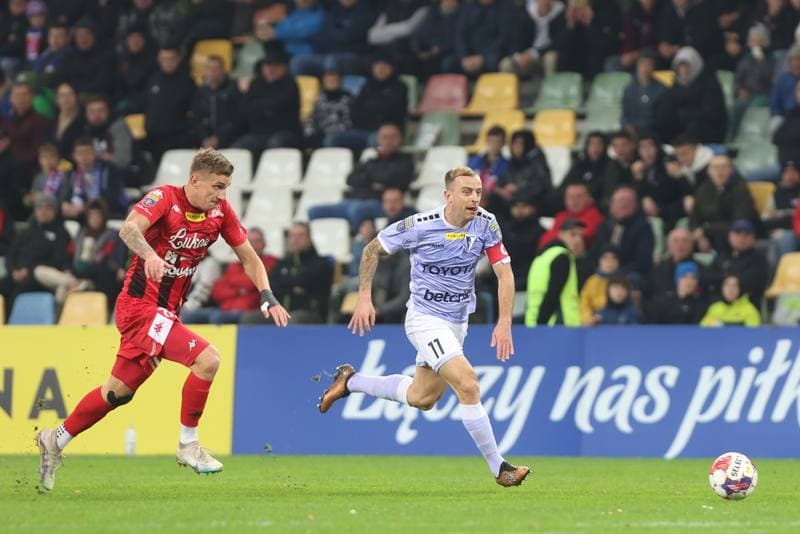 Football. Fortuna Puchar Polski. Podbeskidzie Bielsko-Biala - Pogon Szczecin. 07.11.2023