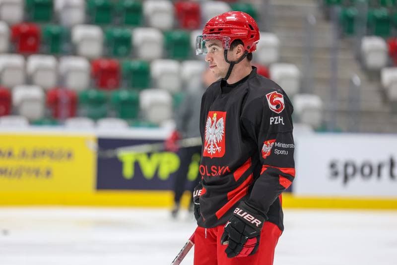 Ice Hockey. Poland national team. Training. 08.11.2023