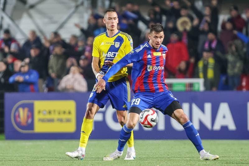 Football. Fortuna Puchar Polski. Polonia Bytom - Arka Gdynia. 08.11.2023