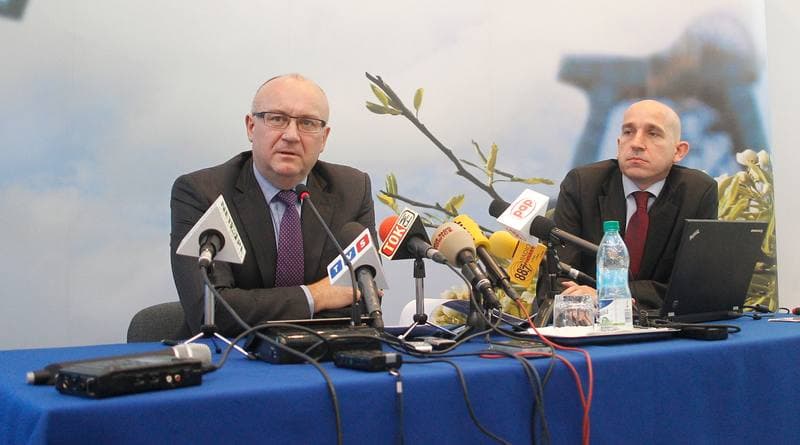 Coal Industry. Kompania Weglowa. Press Conference. 16.07.2015