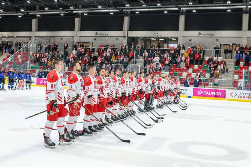 Ice Hockey. Euro Ice Hockey Challenge. Poland - Estonia. 09.11.2023