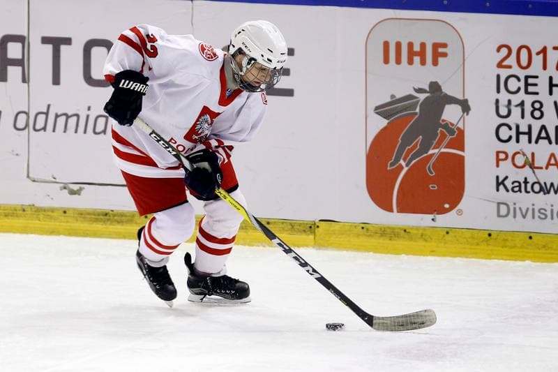 Ice Hockey. U18 Women's World Championship. Poland - Italy. 12.01.2017