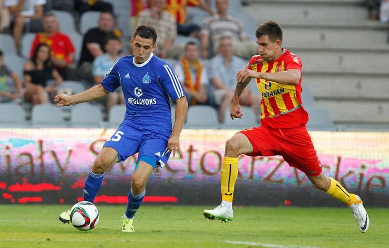 Football. T-Mobile Ekstraklasa. Korona Kielce - Ruch Chorzow. 17.04.2015