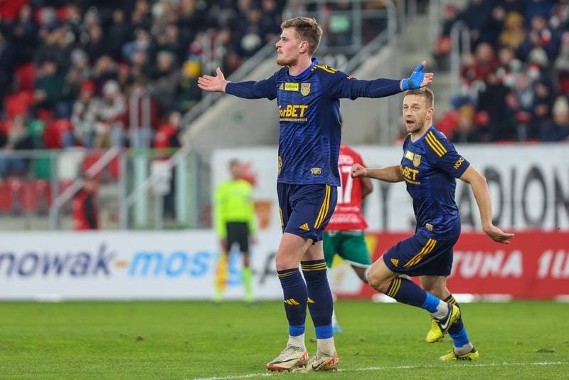 Football. Fortuna I Liga. Zaglebie Sosnowiec - Arka Gdynia. 12.11.2023