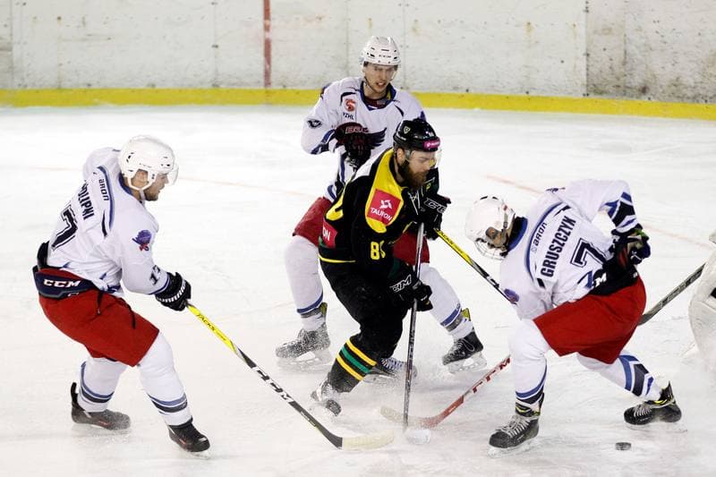 Ice Hockey. Polska Hokej Liga. SMS PZHL Sosnowiec - Tauron KH GKS Katowice. 31.01.2017