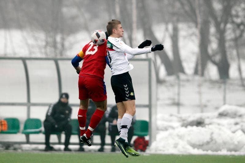 Football. Sparing. Polonia Bytom - GKS Tychy. 04.02.2017