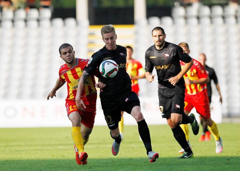 Football. PKO BP Ekstraklasa. Korona Kielce - Cracovia Krakow. 14.08.2015
