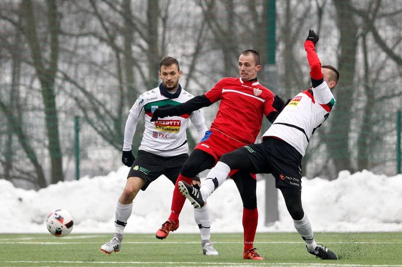Football. Sparing. Polonia Bytom - GKS Tychy. 04.02.2017