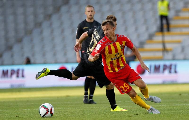 Football. PKO BP Ekstraklasa. Korona Kielce - Cracovia Krakow. 14.08.2015